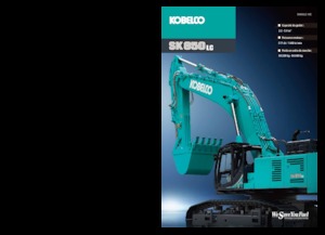 Rupsgraafmachines Kobelco SK 850 LC 10E 