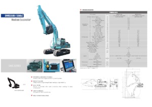 Rupsgraafmachines Sunward SWE230E 