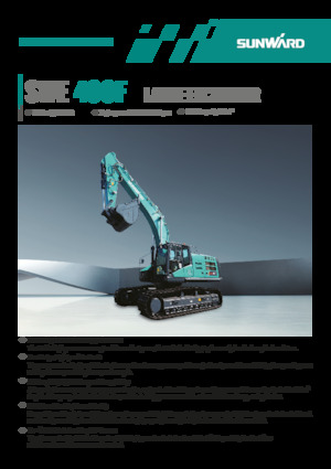 Rupsgraafmachines Sunward SWE400F