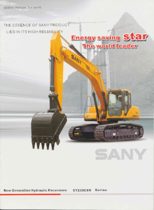 Rupsgraafmachines Sany SY230C8B