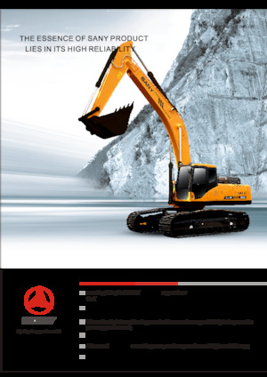 Rupsgraafmachines Sany SY360C