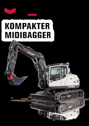 Rupsgraafmachines Schaeff TC 125