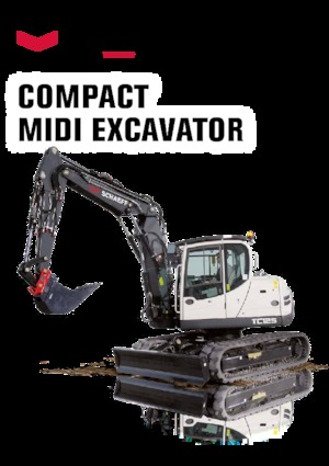 Rupsgraafmachines Schaeff TC 125