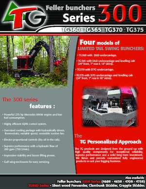 Rupsgraafmachines Tanguay TG360