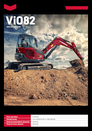 Rupsgraafmachines Yanmar ViO82