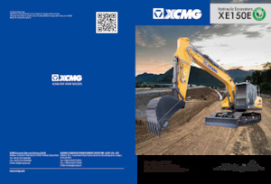 Rupsgraafmachines XCMG XE150E