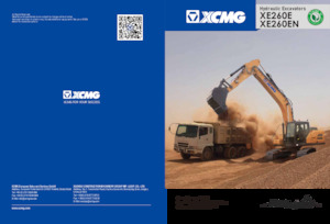 Rupsgraafmachines XCMG XE260E