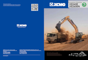Rupsgraafmachines XCMG XE260E