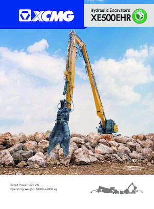 Rupsgraafmachines XCMG XE500EHR 