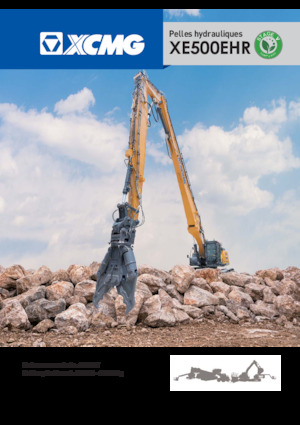 Rupsgraafmachines XCMG XE500EHR 