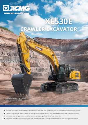 Rupsgraafmachines XCMG XE530E
