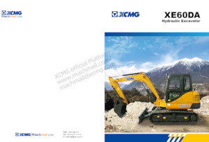 Rupsgraafmachines XCMG XE60DA