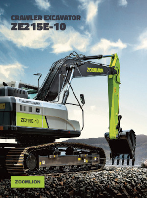 Rupsgraafmachines Zoomlion ZE215E-10