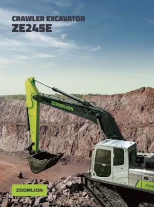 Rupsgraafmachines Zoomlion ZE245E