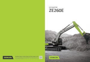 Rupsgraafmachines Zoomlion ZE260E