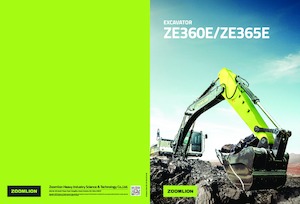 Rupsgraafmachines Zoomlion ZE360ESP