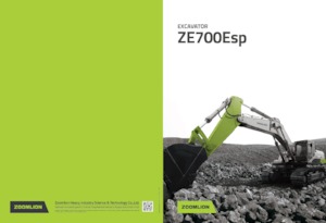 Rupsgraafmachines Zoomlion ZE700ESP