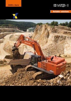 Rupsgraafmachines Hitachi ZX690LCH-6