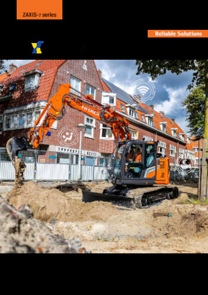 Rupsgraafmachines Hitachi ZX130-7B