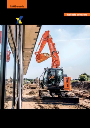 Rupsgraafmachines Hitachi ZX135US-6