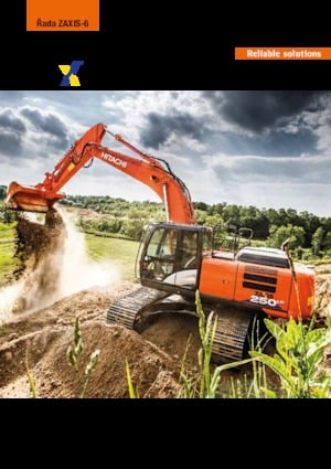 Rupsgraafmachines Hitachi ZX250LC-6