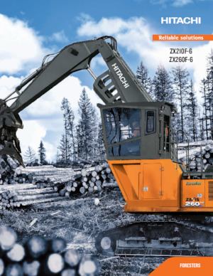 Rupsgraafmachines Hitachi ZX260