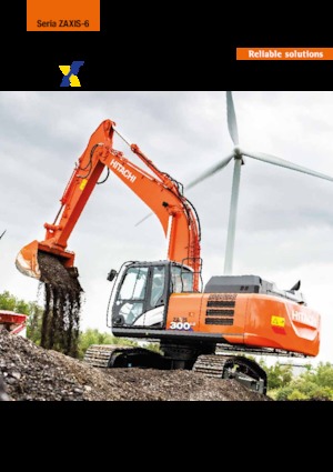 Rupsgraafmachines Hitachi ZX300LC-6