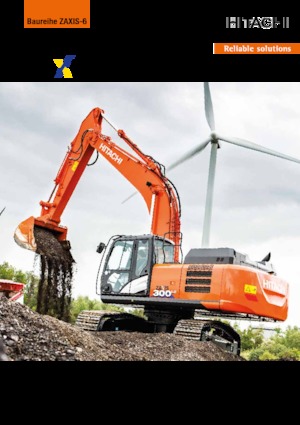 Rupsgraafmachines Hitachi ZX300LC-6 TYPE HE18LD