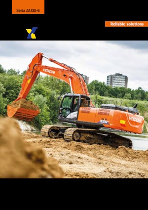 Rupsgraafmachines Hitachi ZX350LC-6
