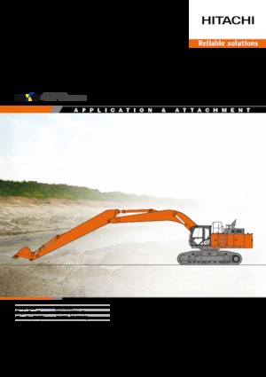 Rupsgraafmachines Hitachi ZX470LCH-5B TYPE 14