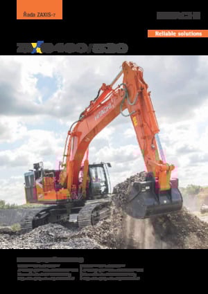 Rupsgraafmachines Hitachi ZX530LCH-7