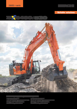 Rupsgraafmachines Hitachi ZX530LCH-7
