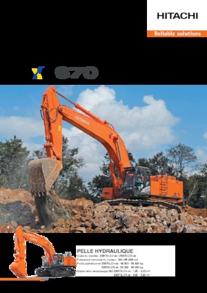 Rupsgraafmachines Hitachi ZX670LCH-5G