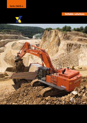 Rupsgraafmachines Hitachi ZX690LCH-6