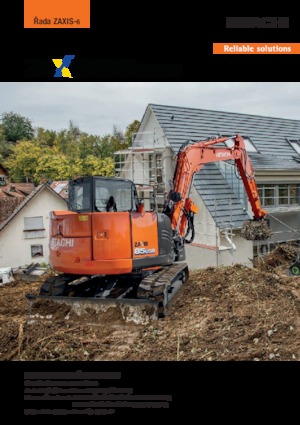 Rupsgraafmachines Hitachi ZX85USB-5A