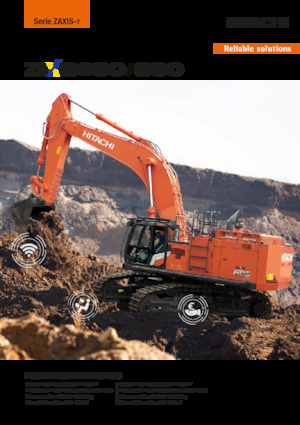 Rupsgraafmachines Hitachi ZX890LCH-7
