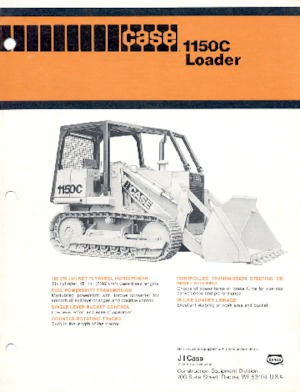 Bulldozers Case 1150C