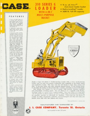 Rupsladers Case 310G 