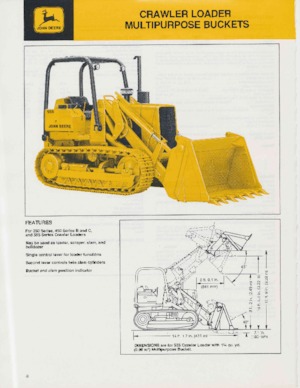 Rupsladers John Deere Construction 555