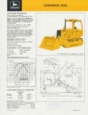 Rupsladers John Deere Construction 555 G