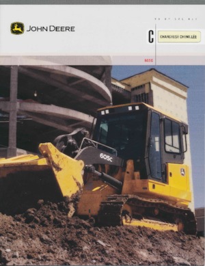 Rupsladers John Deere Construction 605 C