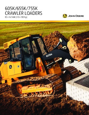 Rupsladers John Deere Construction 605K