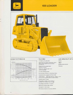 Rupsladers John Deere Construction 655