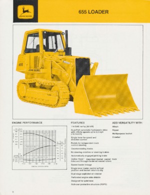 Rupsladers John Deere Construction 855