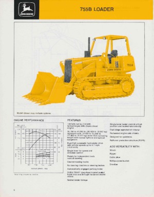 Rupsladers John Deere Construction 755 B