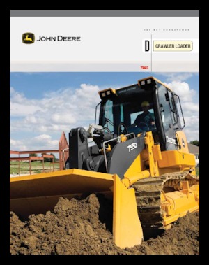 Rupsladers John Deere Construction 755 D