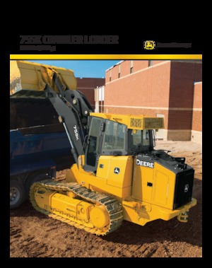 Rupsladers John Deere Construction 755 K
