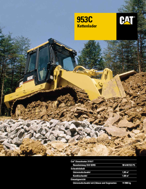 Rupsladers Caterpillar 953 C