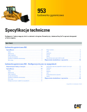 Rupsladers Caterpillar 953