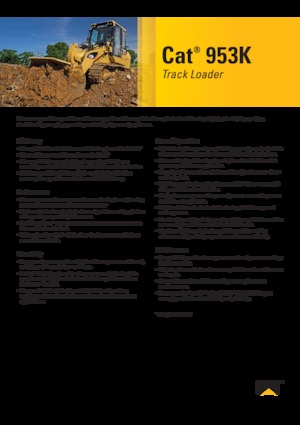 Rupsladers Caterpillar 953K